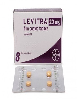 Levitra 20mg – Vardenafil for ED Treatment